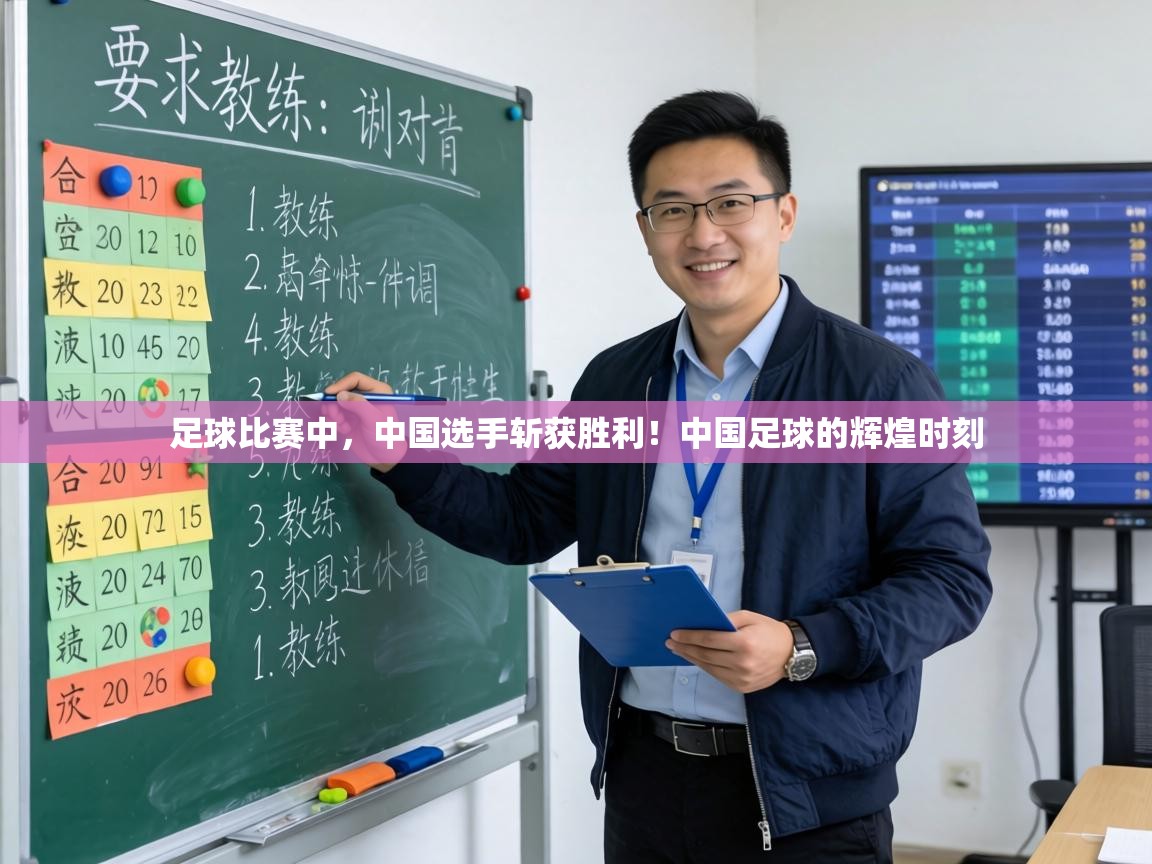 足球比赛中，中国选手斩获胜利！中国足球的辉煌时刻
